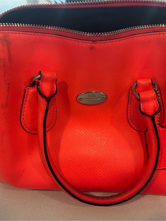 Coach Handbags - Coach hot pink Women's Leather Satchel Handbag